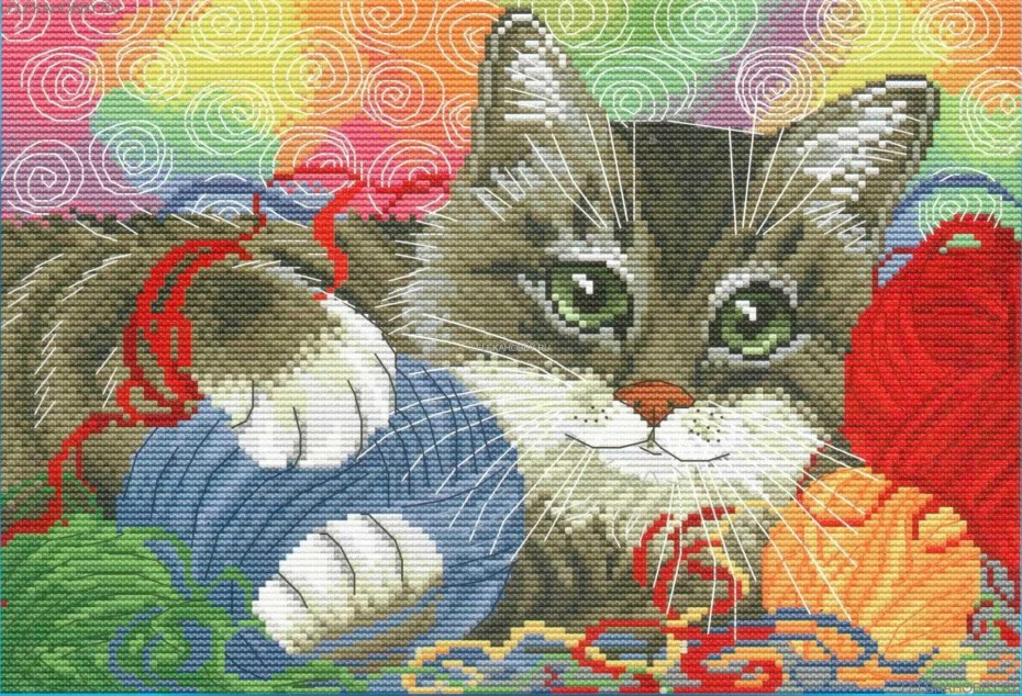 Кот картина