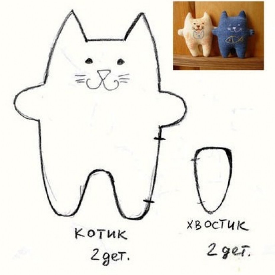 Кофейные игрушки выкройки
