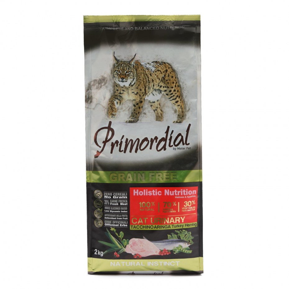 Primordial корм для кошек беззерновой лосось/тунец 400г 1119