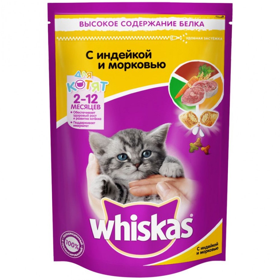 Корм для котят родные корма с индейкой 409 г