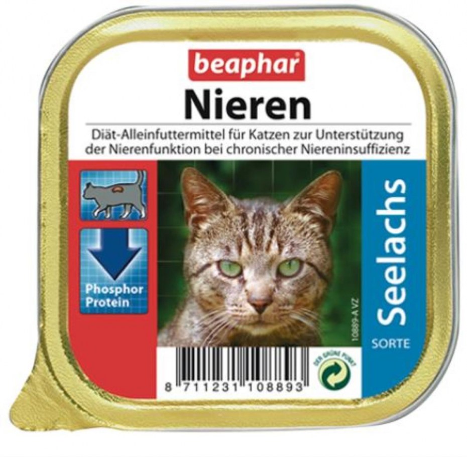 Beaphar Neiren Seelachs консервы для кошек 100г с рыбой сайдой