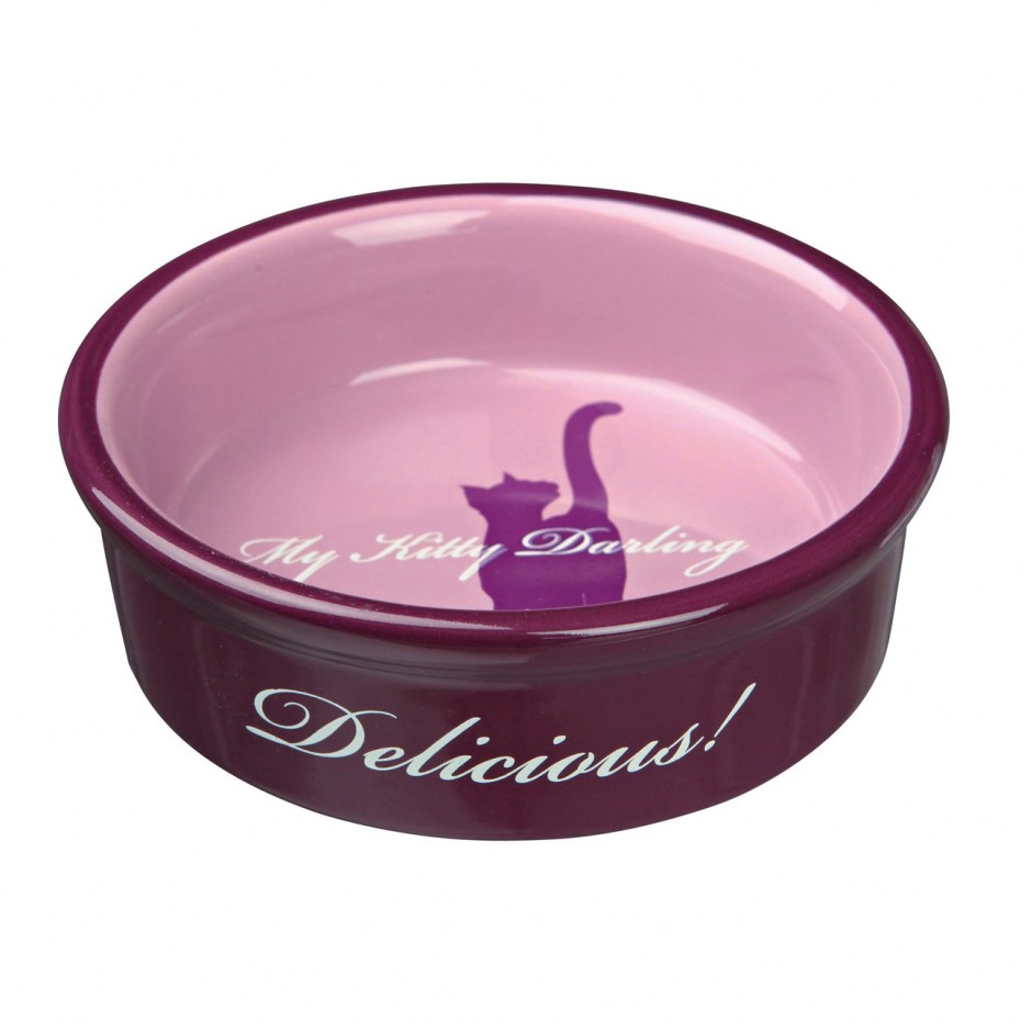 Миска Trixie керамическая my Kitty Darling, d15см 200мл