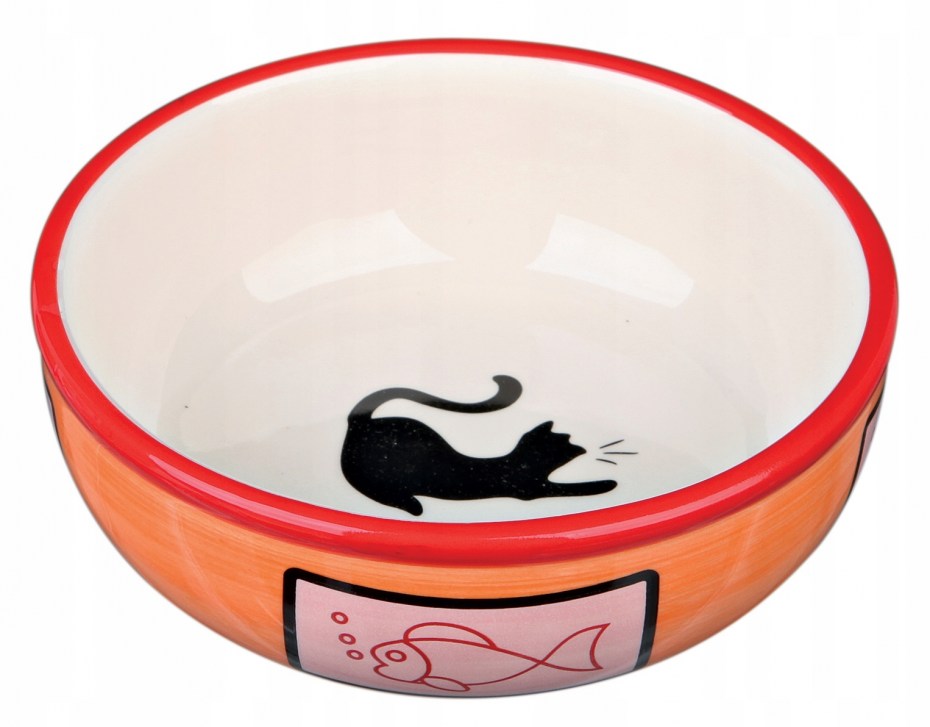 Триол 30231005 миска керамическая котенок 0,2л