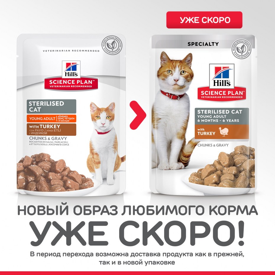 Hill's пауч для котят индейка 85 г