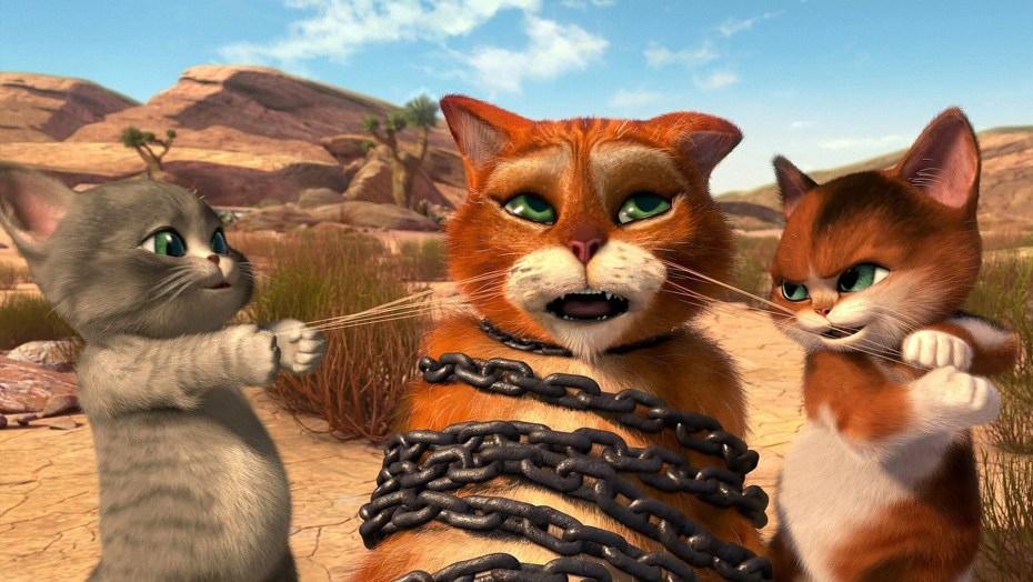 Кот в сапогах: три чертенка мультфильм 2011