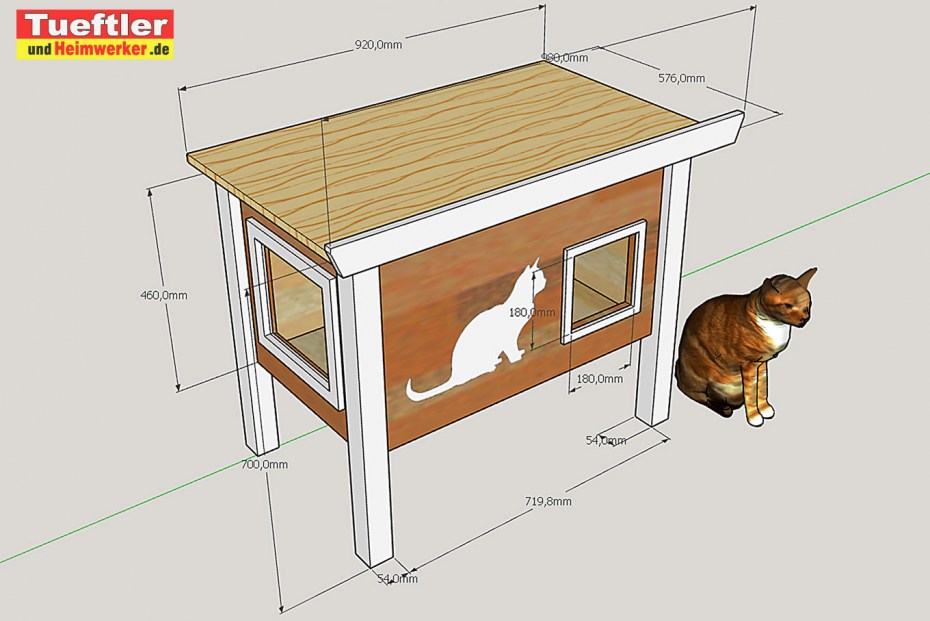 Игровой комплекс tm05 для кошек, 380*380*610мм