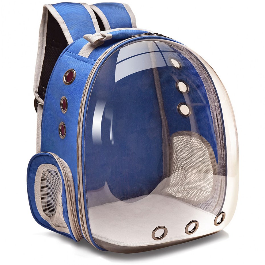 Рюкзак для переноски животных прозрачный Space Capsule