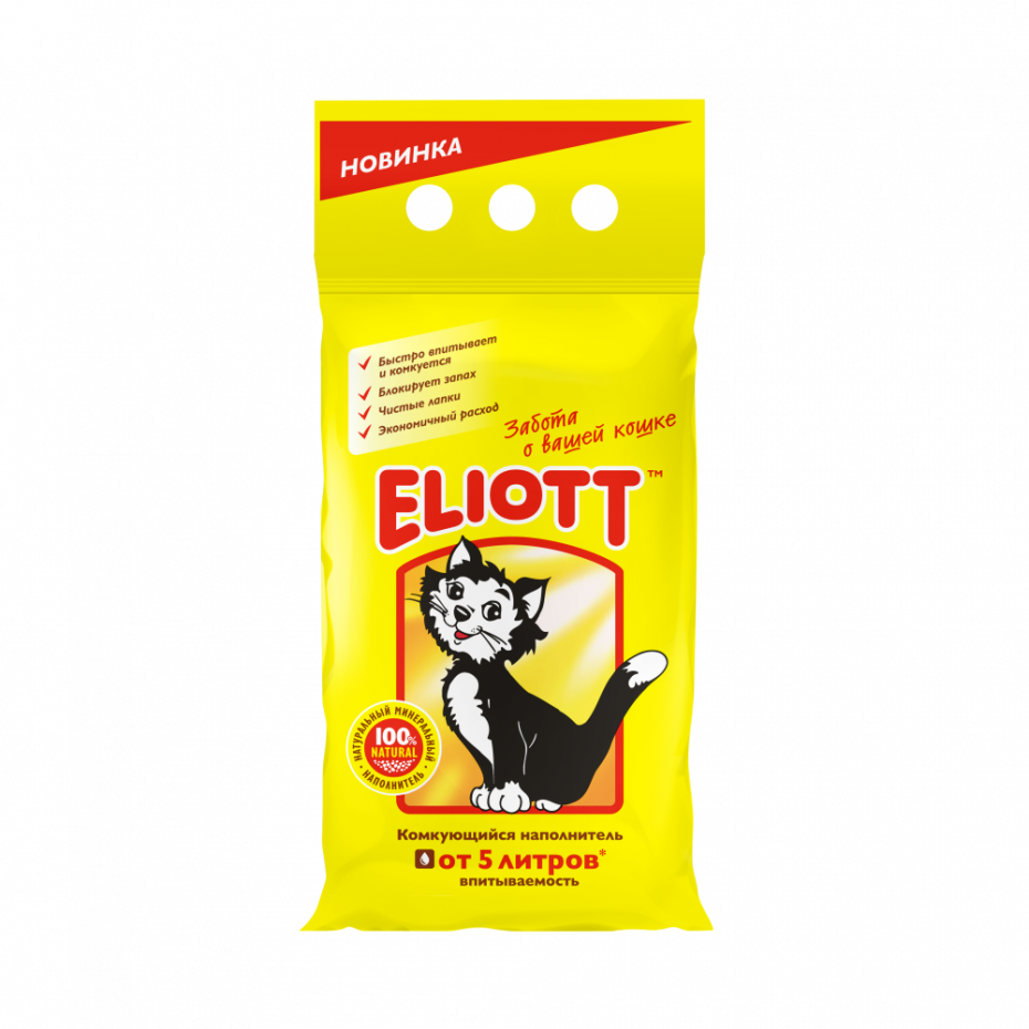 Наполнитель Clumping Eliott 5л
