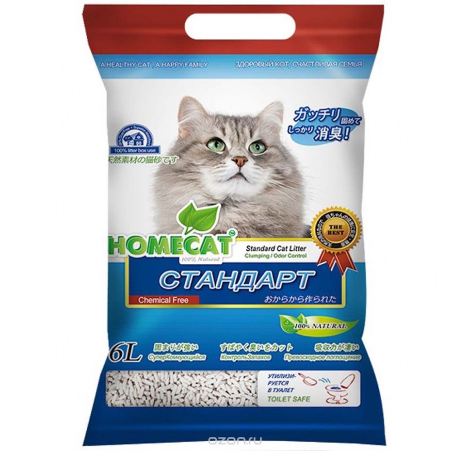 Кошачий наполнитель Кэтти комкующийся