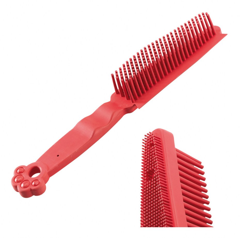 Расческа Gro 5941 двухсторонняя резиновая