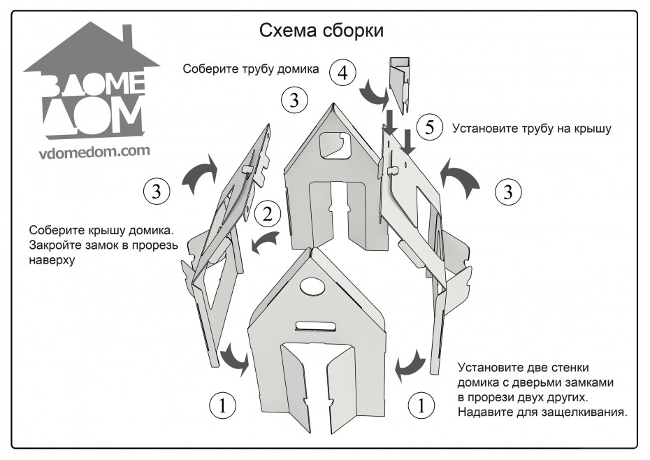 Размеры кошачьего домика