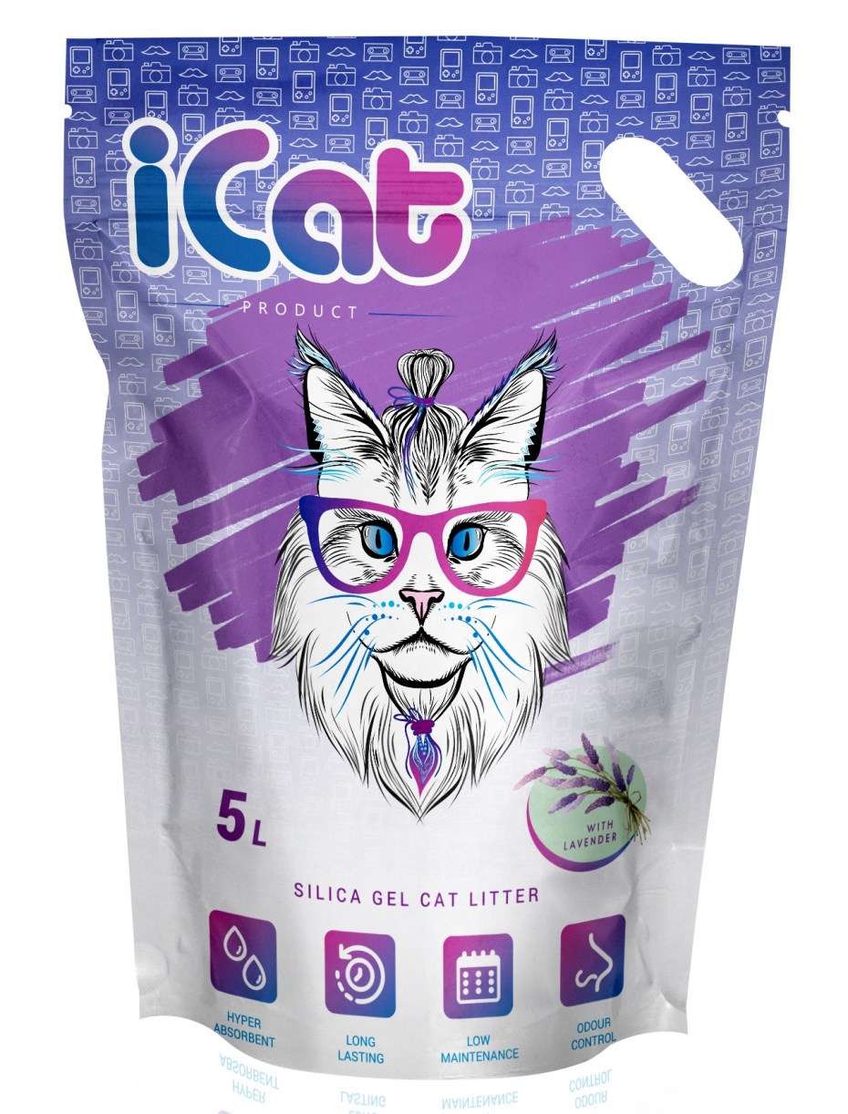 Комкующийся наполнитель icat