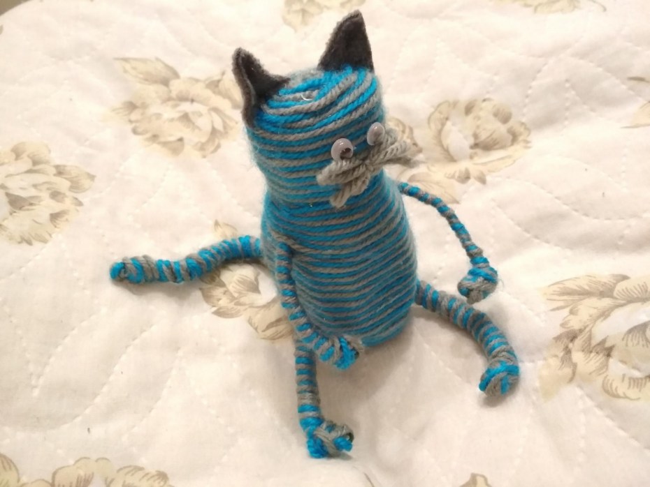 Для кота из веревки