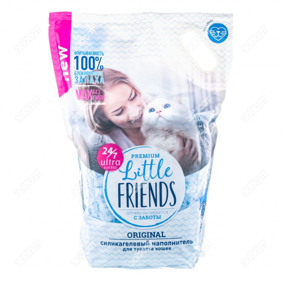 Наполнитель little friends Original силикагель 5л
