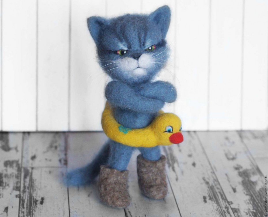 Русская голубая кошка