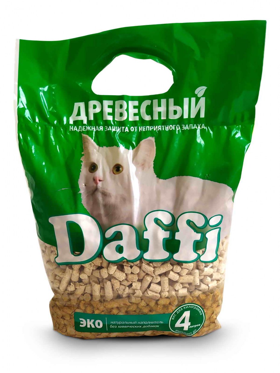 Древесный комкующийся наполнитель для кошачьего туалета