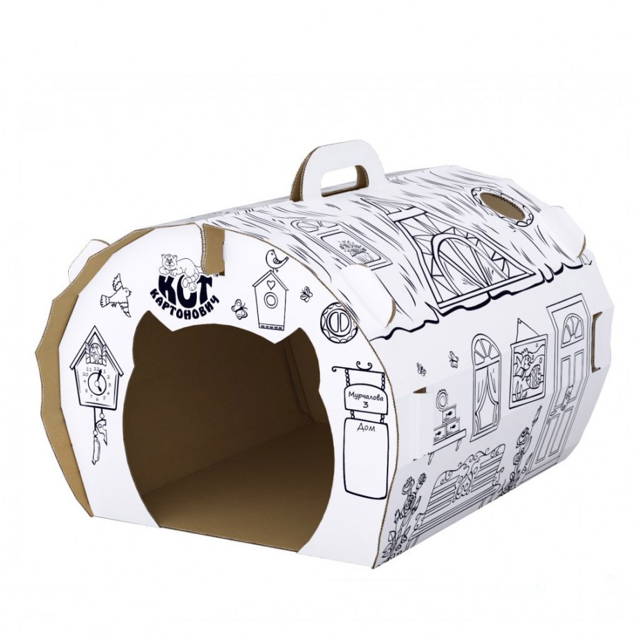 Домик для кошек Trixie Samuel Cat Tower 36х36х70 см
