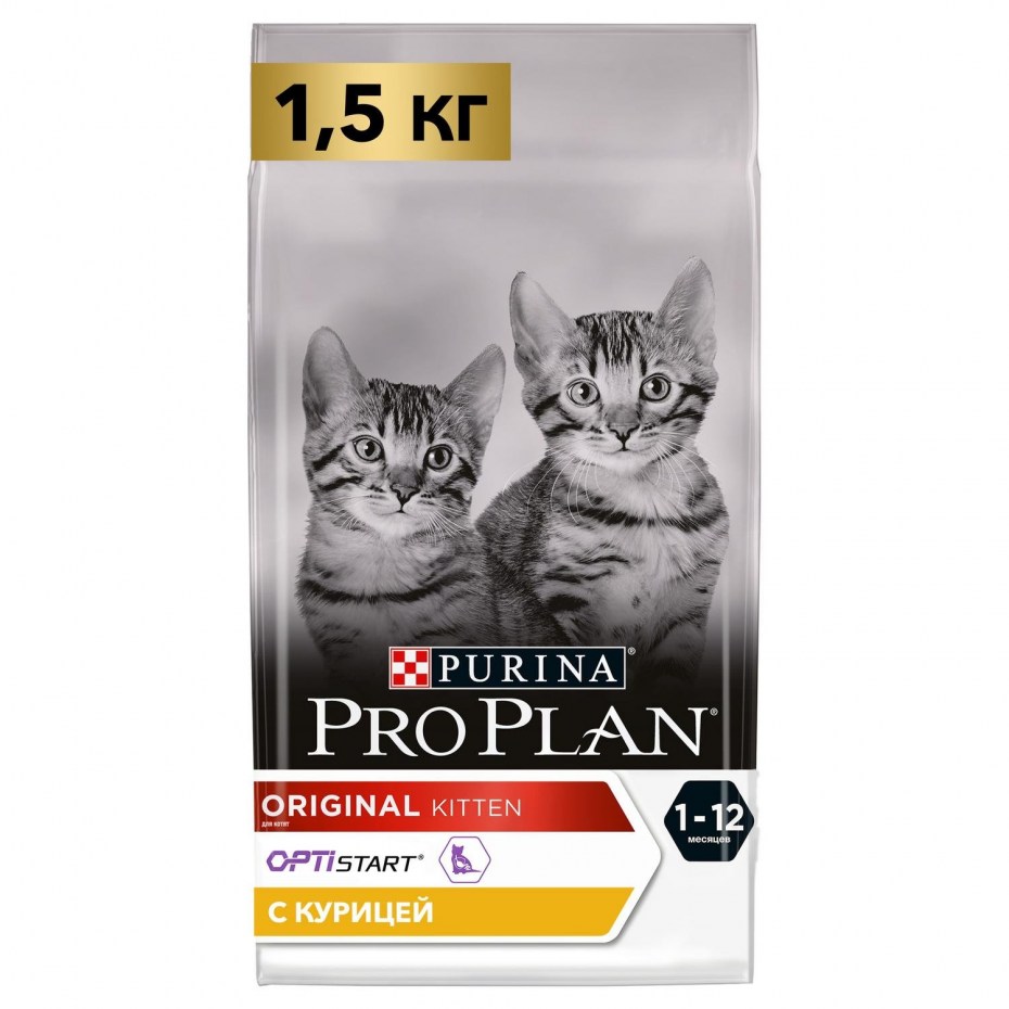 Корм для котят от 1 месяца Проплан