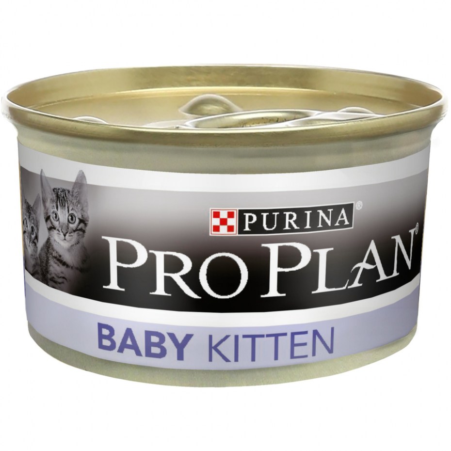 Purina Pro Plan "Baby" консервы-мусс для котят, курица