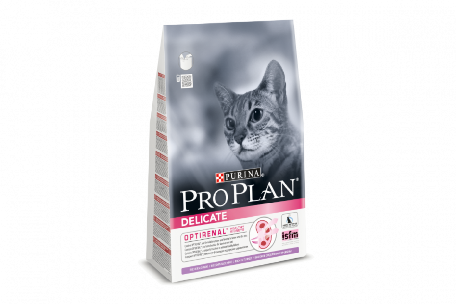 Корм Purina Pro Plan для кошек с чувствительным пищеварением, с ягненком