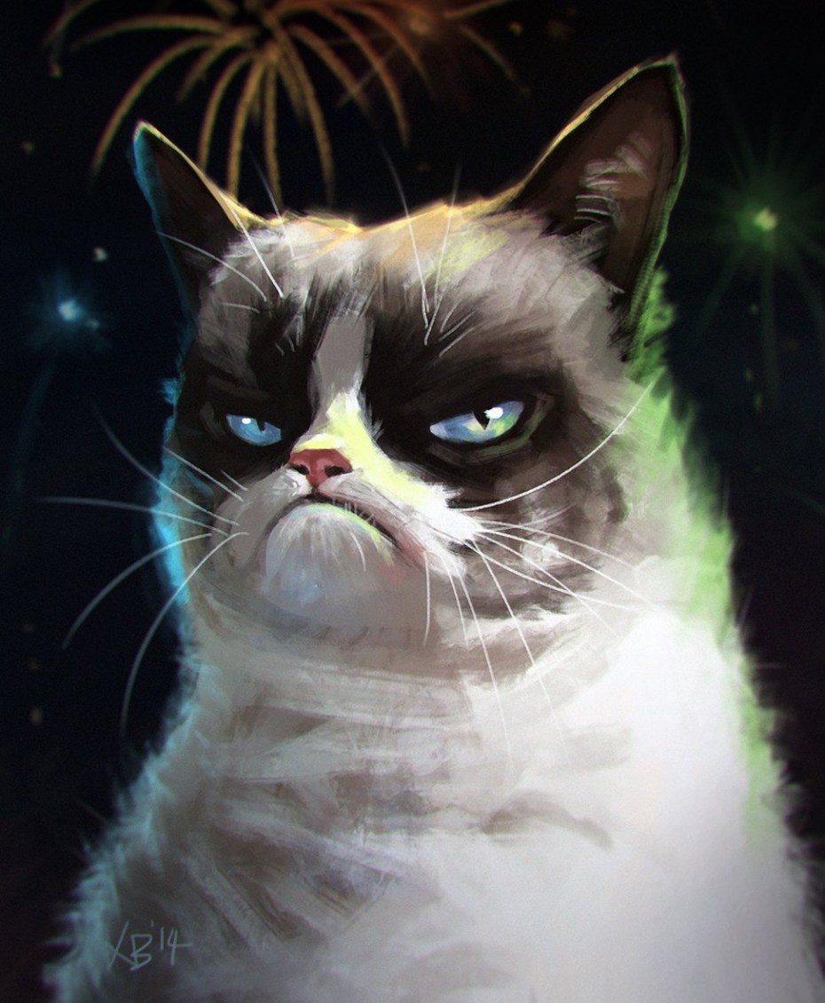 Угрюмый кот