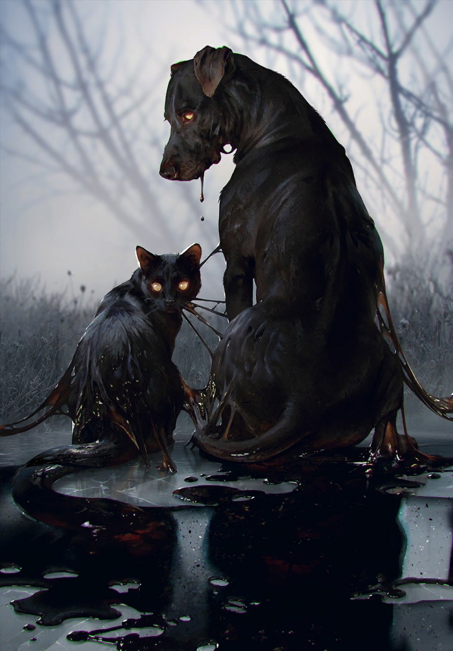 Энди Кехо кошка