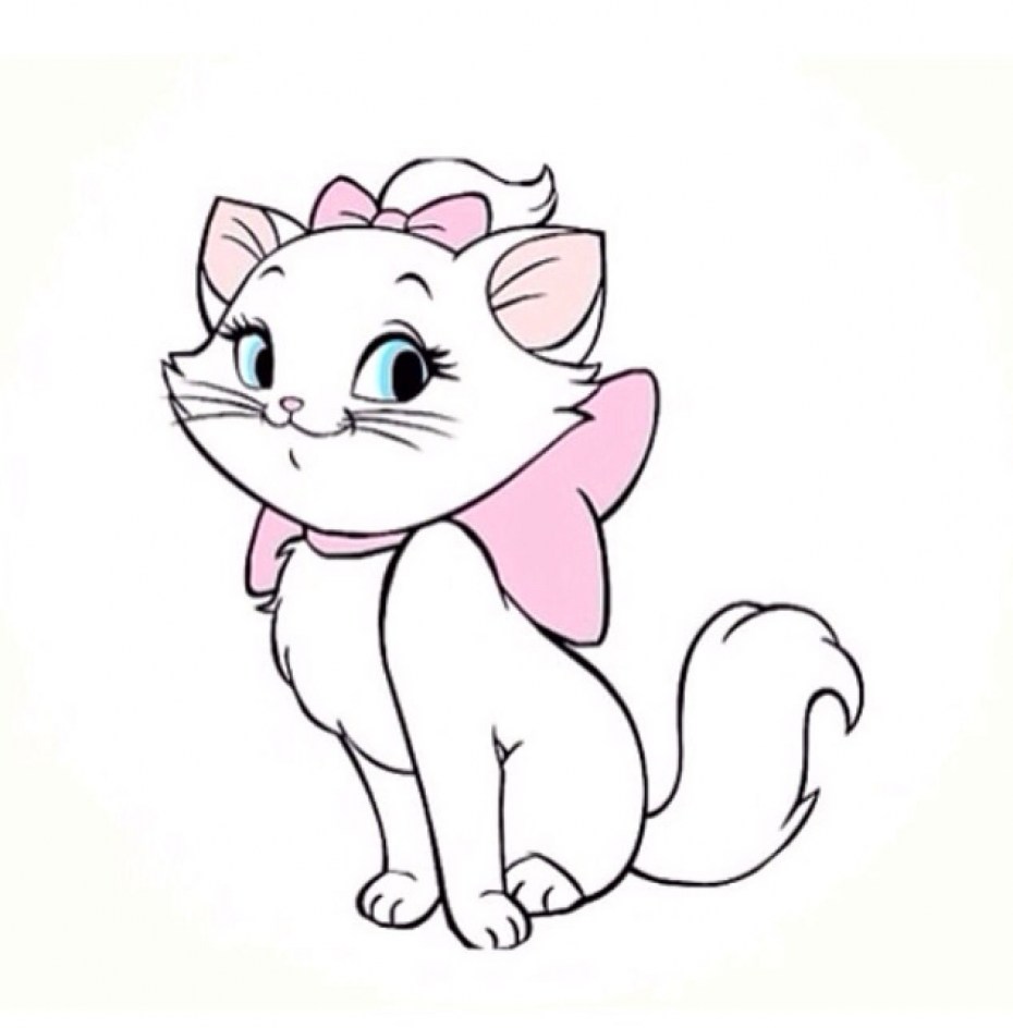 Кошечка Мари из мультика