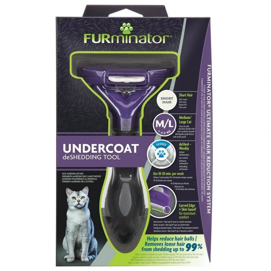 Фурминатор Undercoat Deshedding Tool для собак