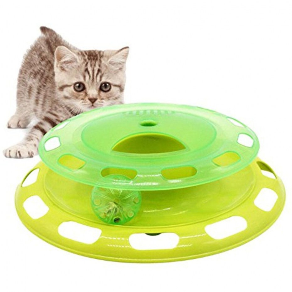 Игрушка для кошек PETSTAGES трек с контейнером для кошачьей мяты