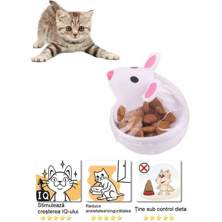 Интерактивные игрушки с кормом для кошек