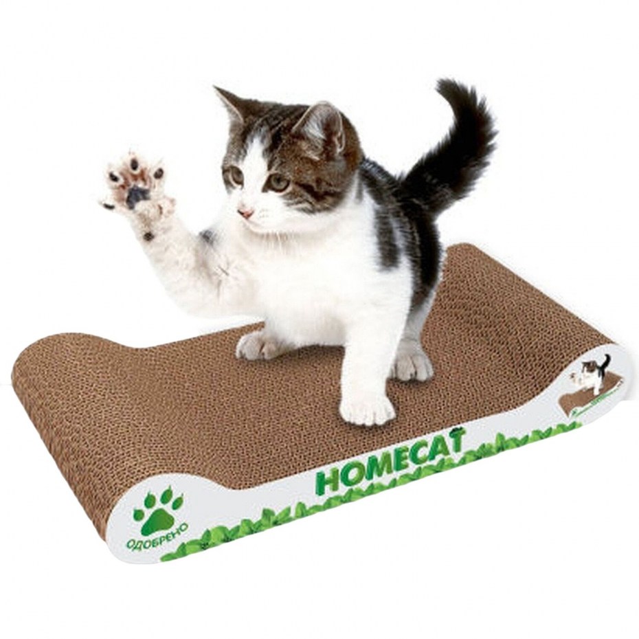 Когтеточка Homecat угловая 65 х 25 см