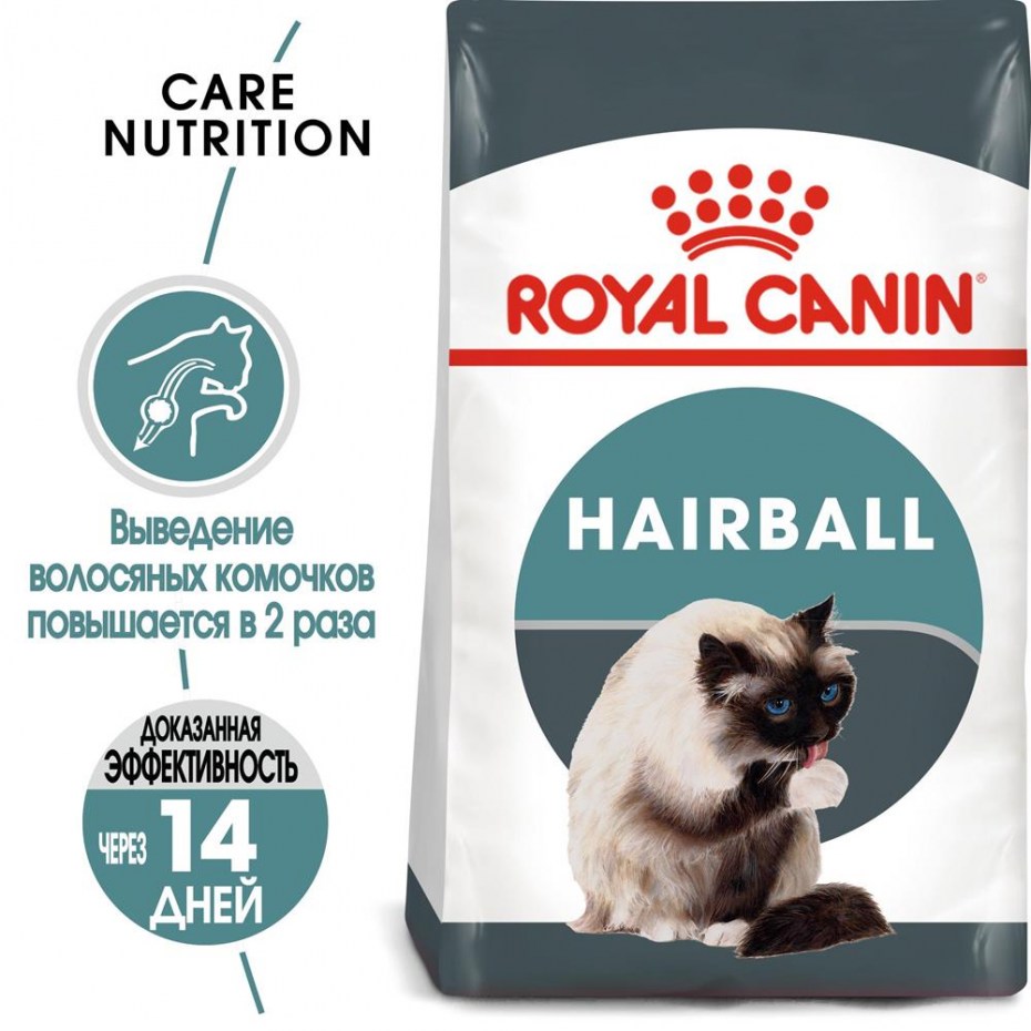 Роял Канин Hairball Care для кошек
