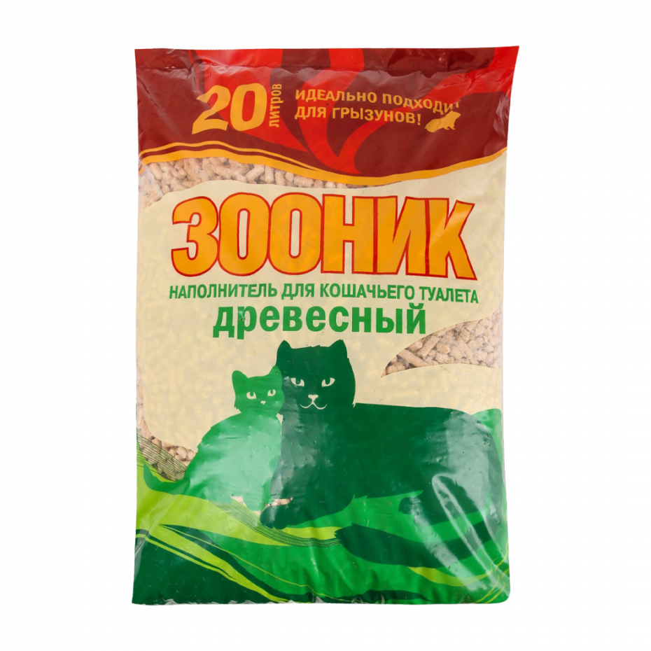 Комкующийся наполнитель Зооник 20 л