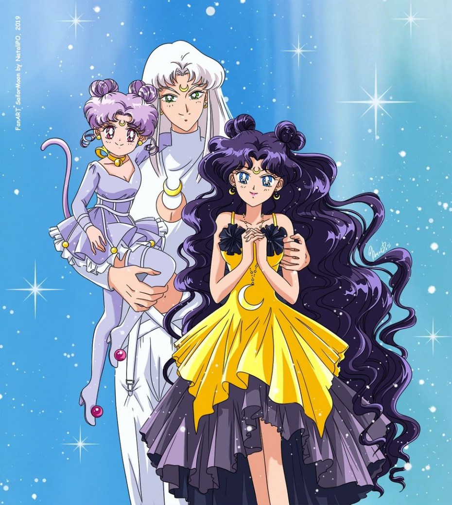 Sailor Moon Луна кошка