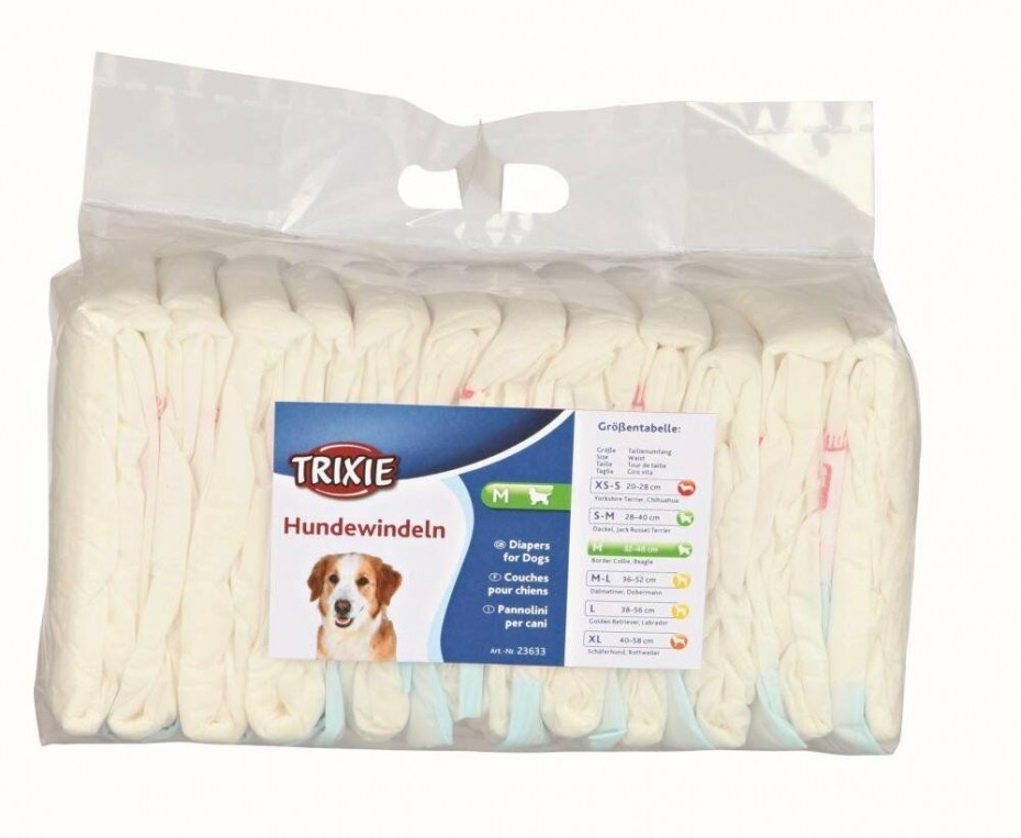 Подгузники для собак Trixie 23642 размер m–l