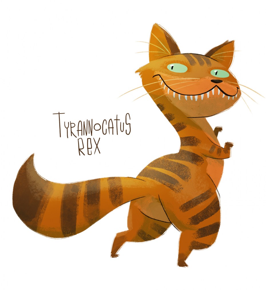 Кот Динозаврик