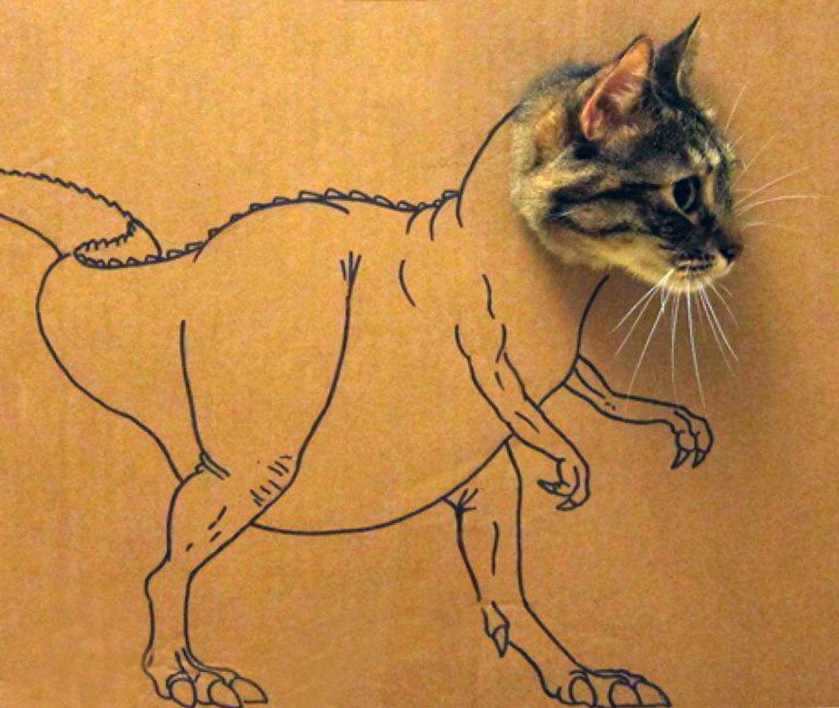 Котозавр художник