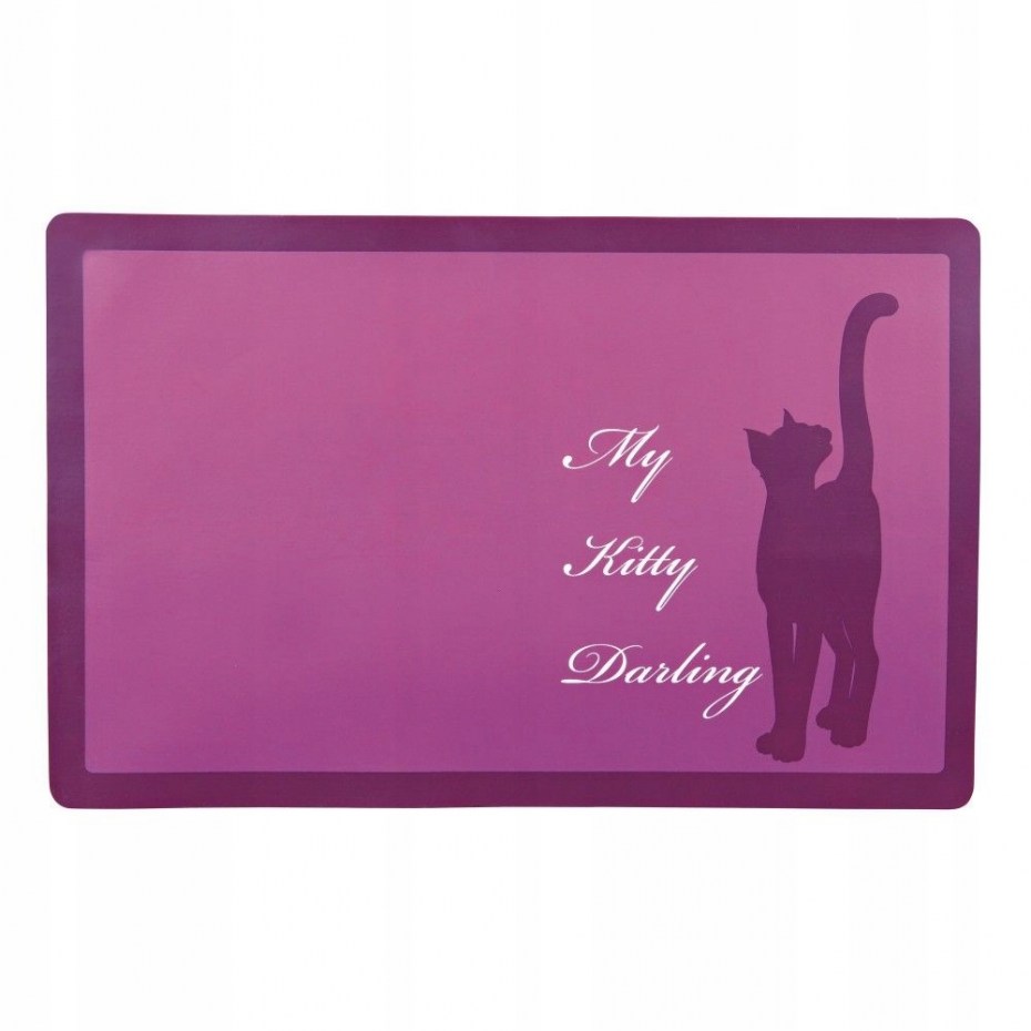 Трикси 24473 коврик под миску "my Kitty" 44*28 см