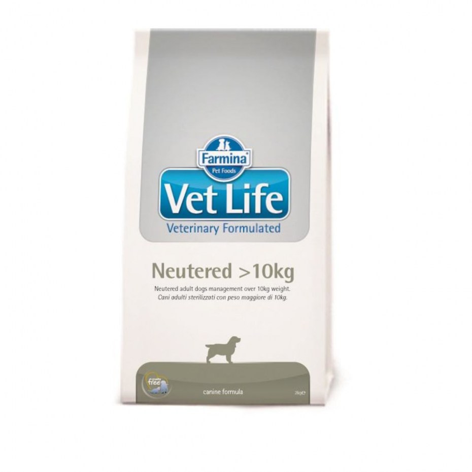 Vet Life сухой корм для собак Sterilized вес 1-10кг