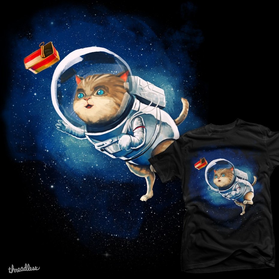 Котик в скафандре