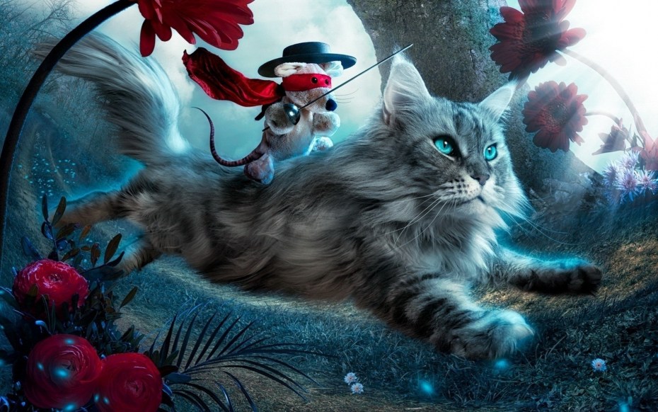 Фэнтези кошки