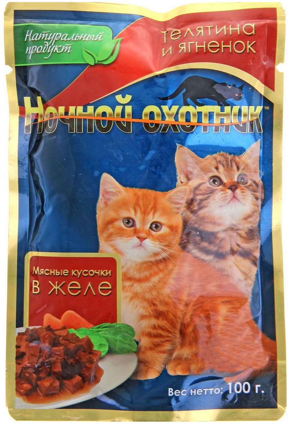 Сухой корм для котят ночной охотник, 400 г