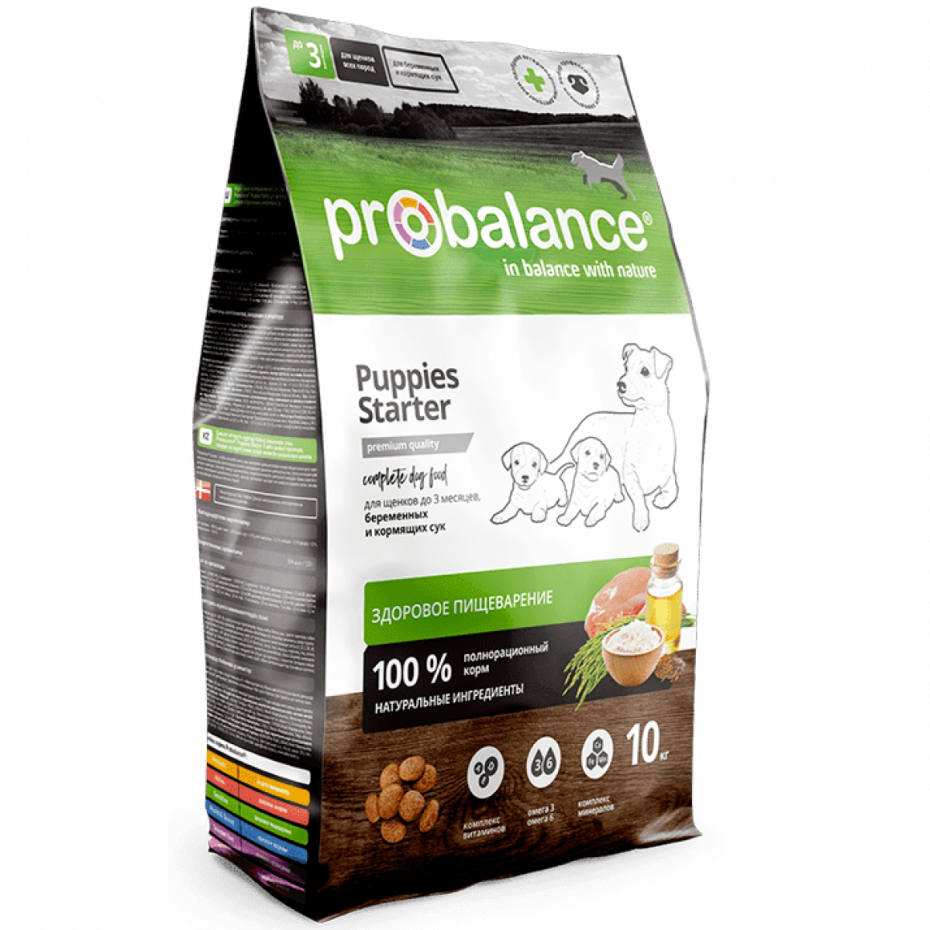 Корм для собак PROBALANCE (10 кг) Starter