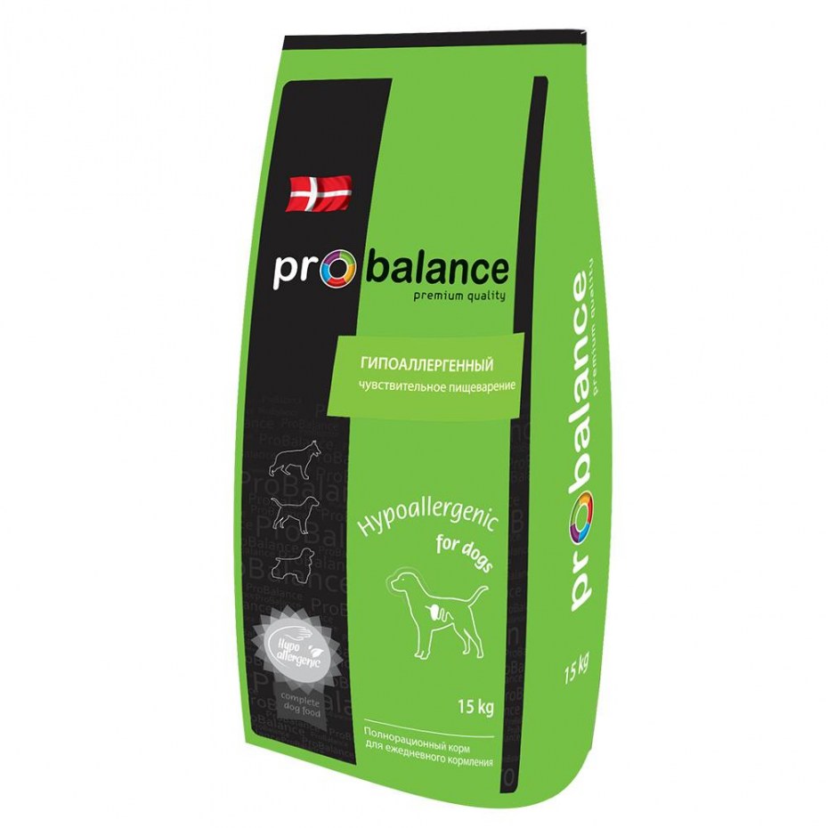 Корм для собак PROBALANCE (15 кг) Hypoallergenic