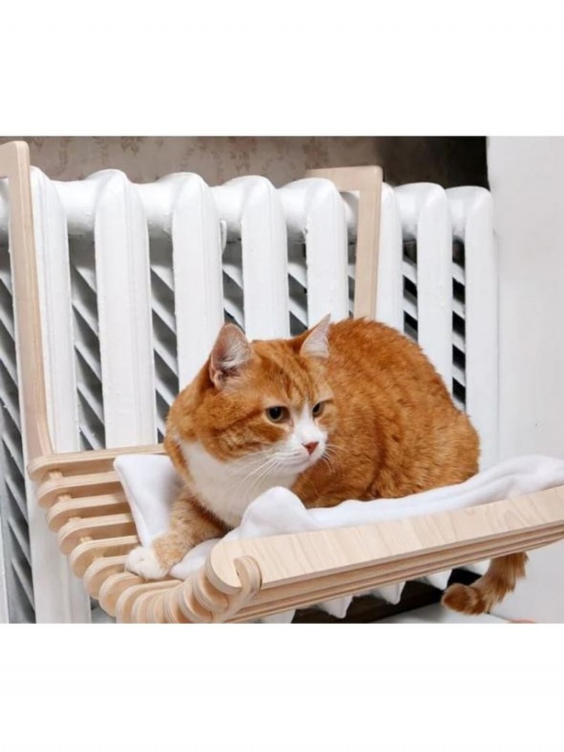 Гамак для кота на батарею