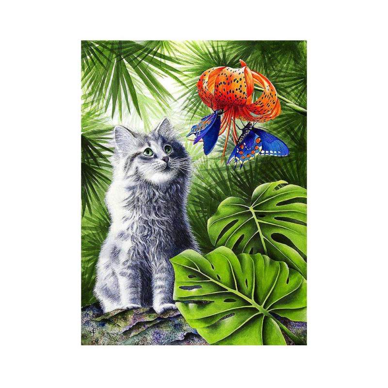 Алмазная мозаика коты и кошки