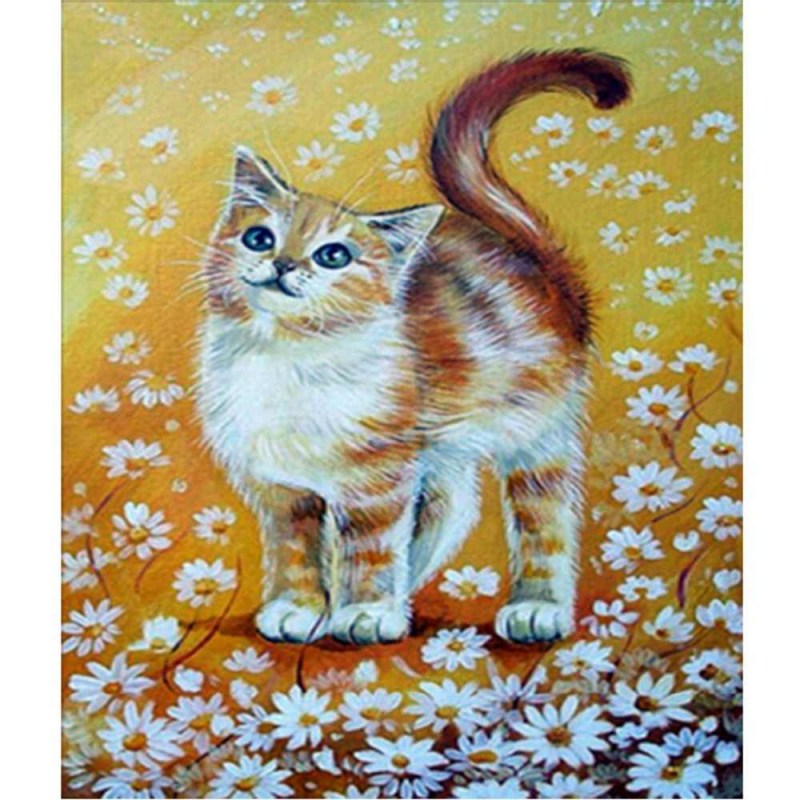 Алмазная вышивка с котами