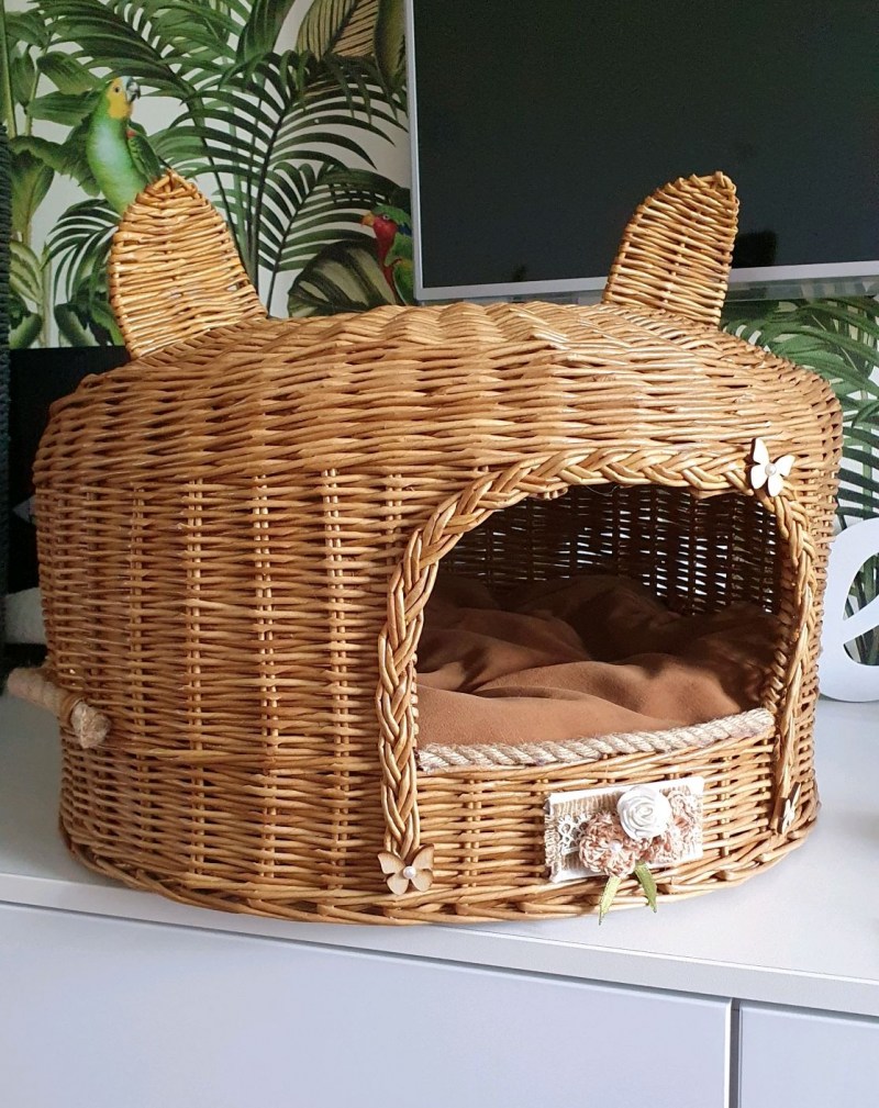 Самодельные домики для котят