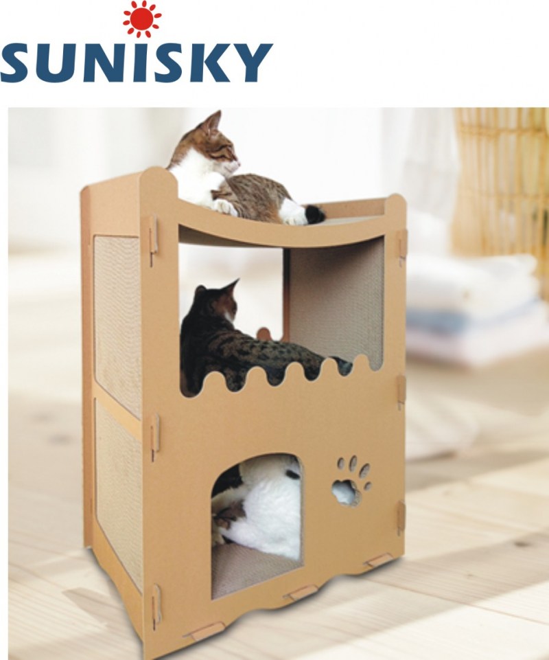 Домик из коробки