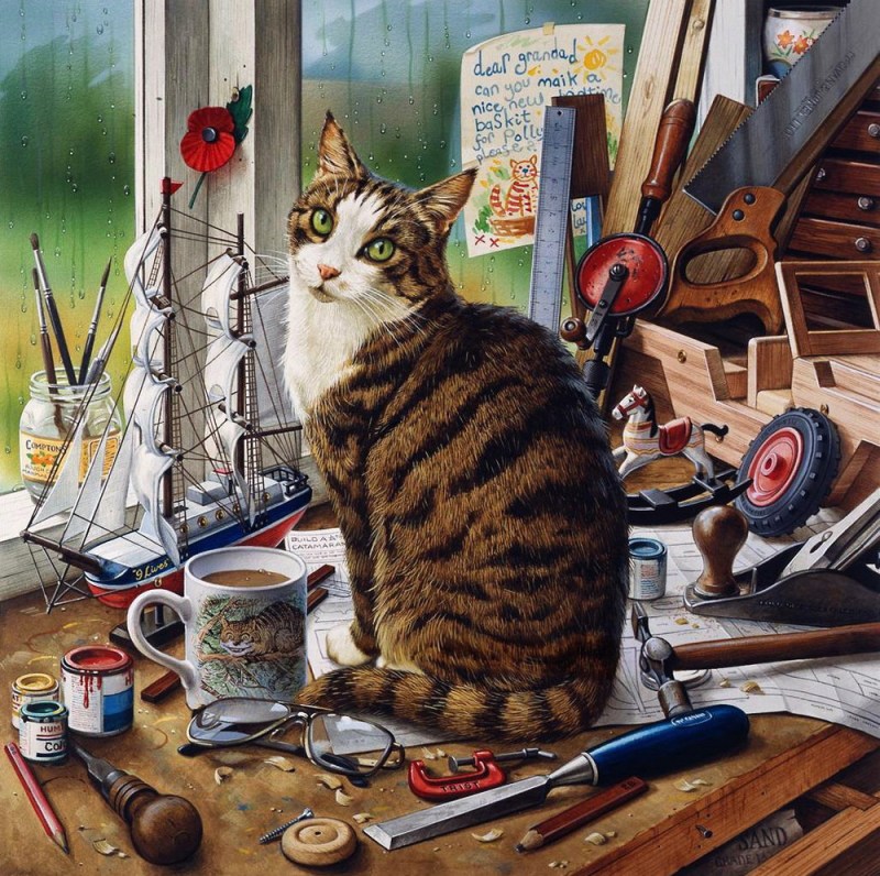 Коты Geoffrey Tristram